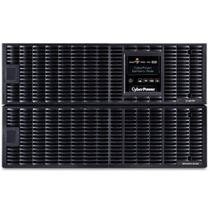 CyberPower OL8KRT 6U Rack or Tower UPS, RM Card, UL Rated, LCD panel, 3 NEMA L6-30R & 1 Hardwire Terminal Block, generator compatibility